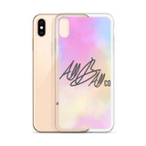 abc cotton candy iphone case
