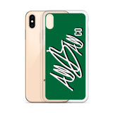 abc classic iphone case 'green'