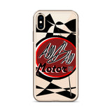 burnin tires iphone case
