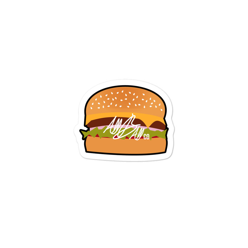 abc cheese burger stick