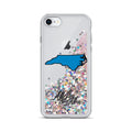 abc carolina blue iphone case