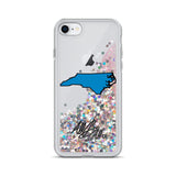 abc carolina blue iphone case