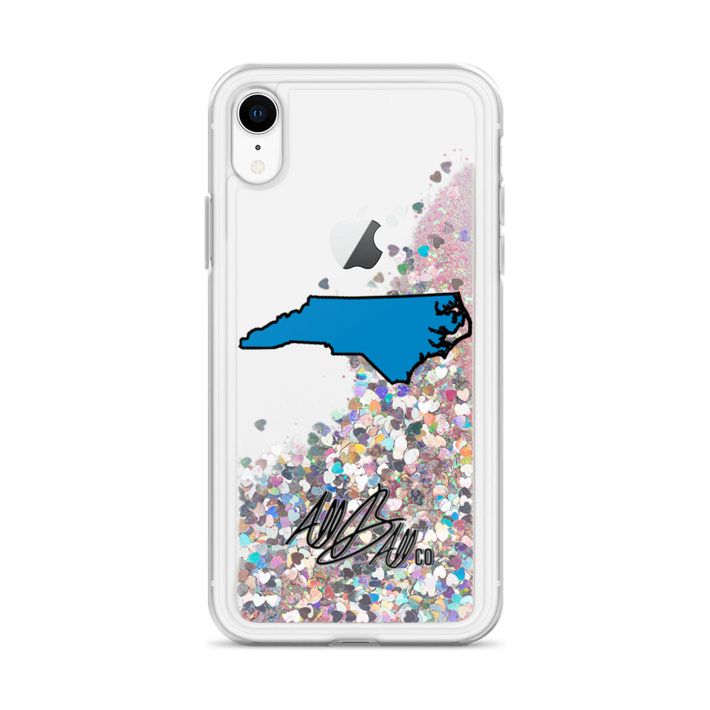 abc carolina blue iphone case