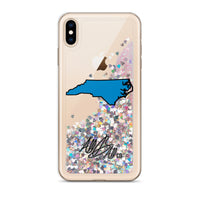 abc carolina blue iphone case