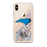 abc carolina blue iphone case