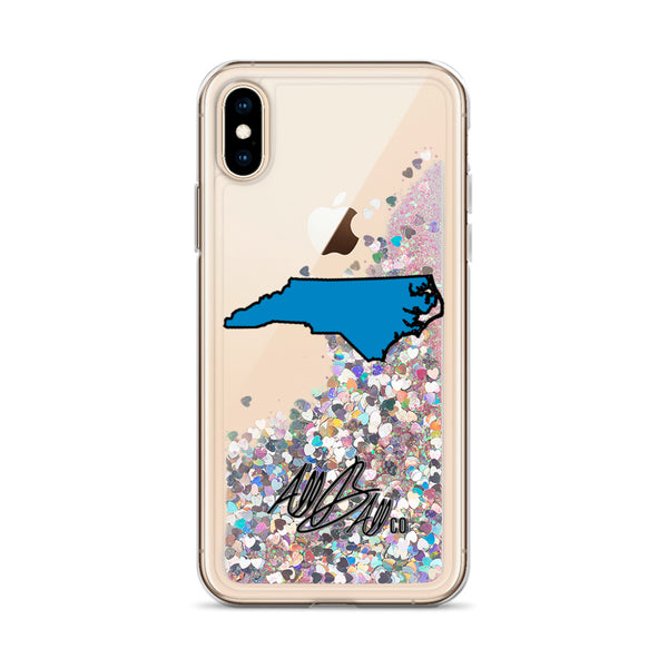 abc carolina blue iphone case