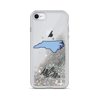 abc nc light blue iphone case