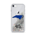 abc nc blue iphone case