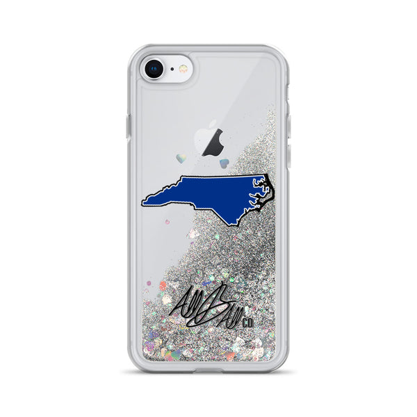 abc nc blue iphone case