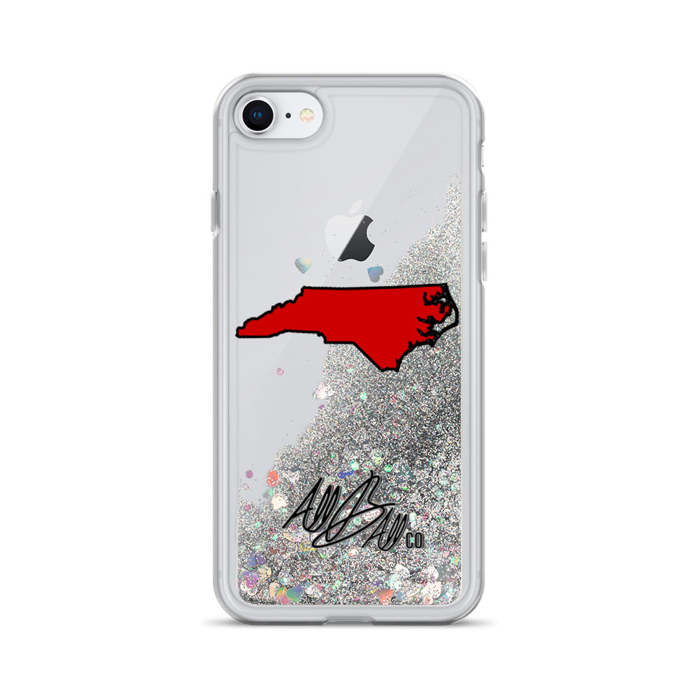 abc nc red iphone case