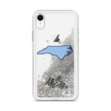 abc nc light blue iphone case