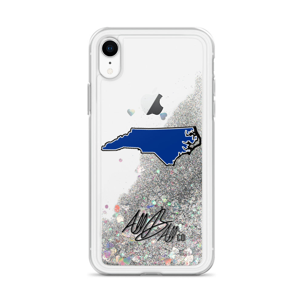 abc nc blue iphone case