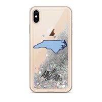 abc nc light blue iphone case