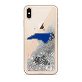 abc nc blue iphone case