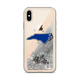 abc nc blue iphone case