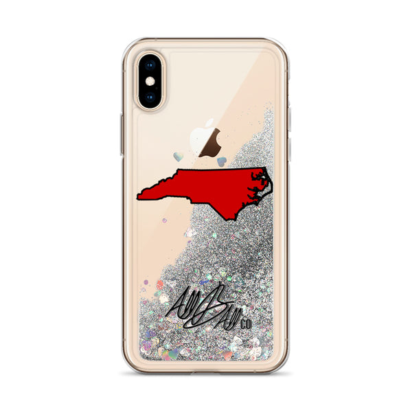 abc nc red iphone case