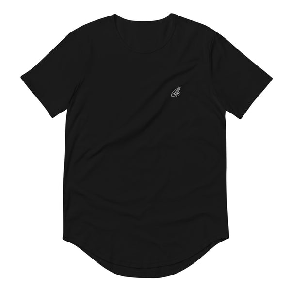 abc icon curved tee