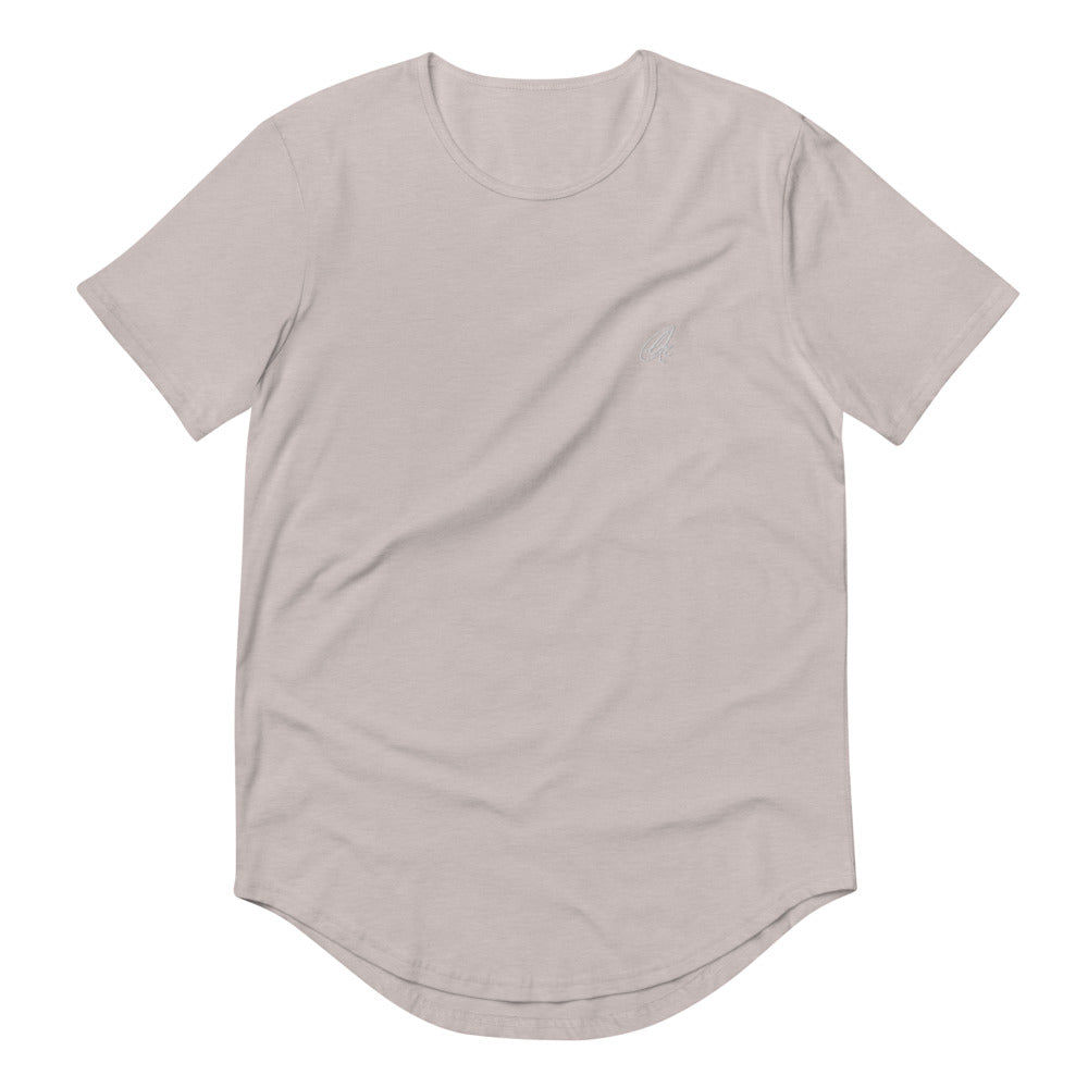 abc icon curved tee