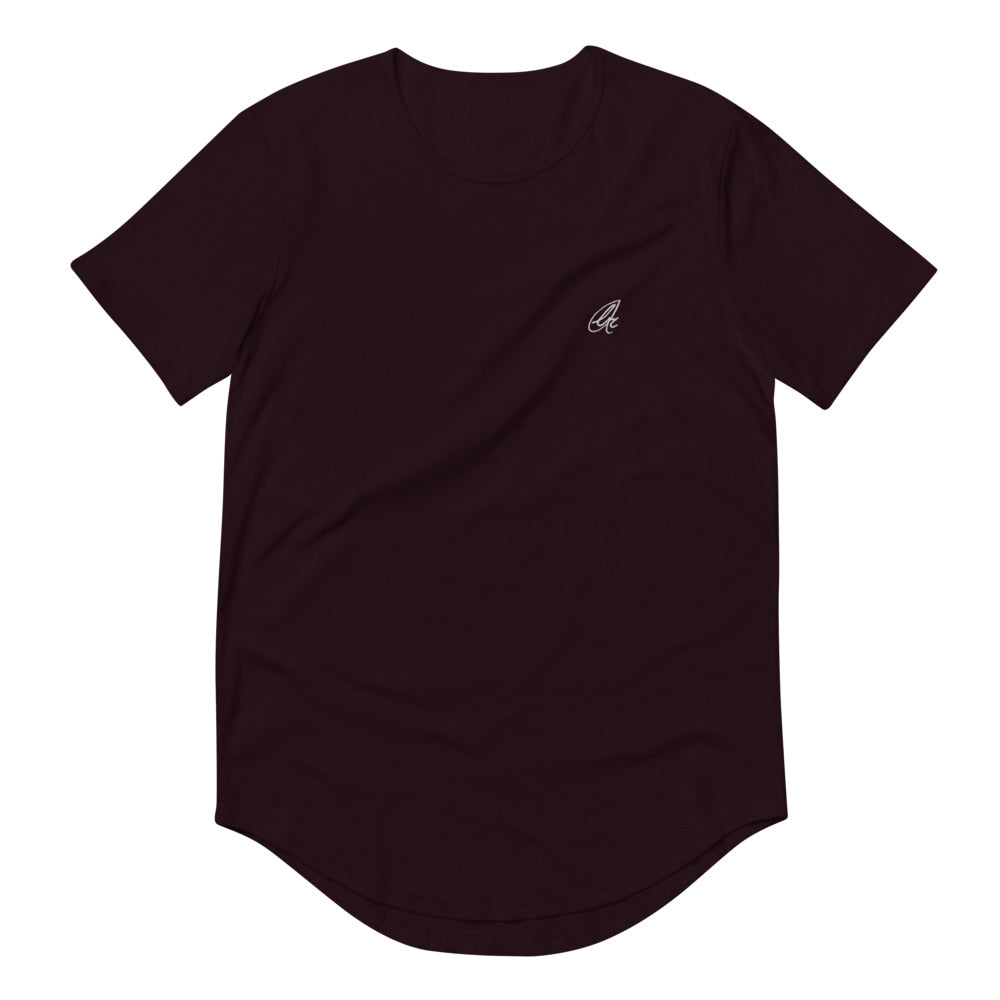 abc icon curved tee