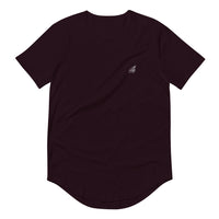 abc icon curved tee