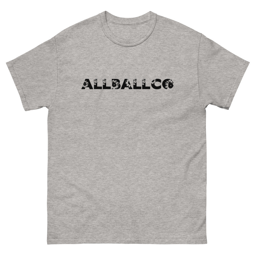 abc logo flower tee