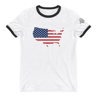 abc usa ringer tee