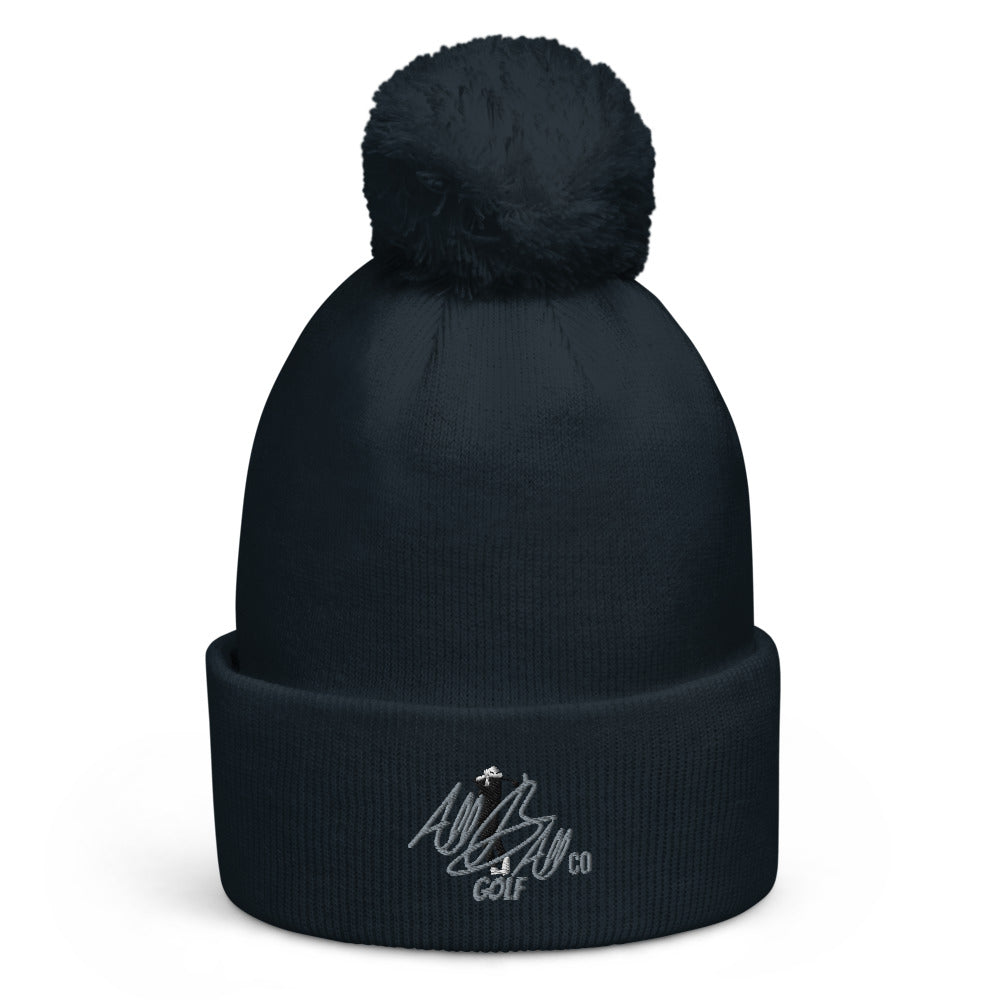 abc golf guy pom beanie