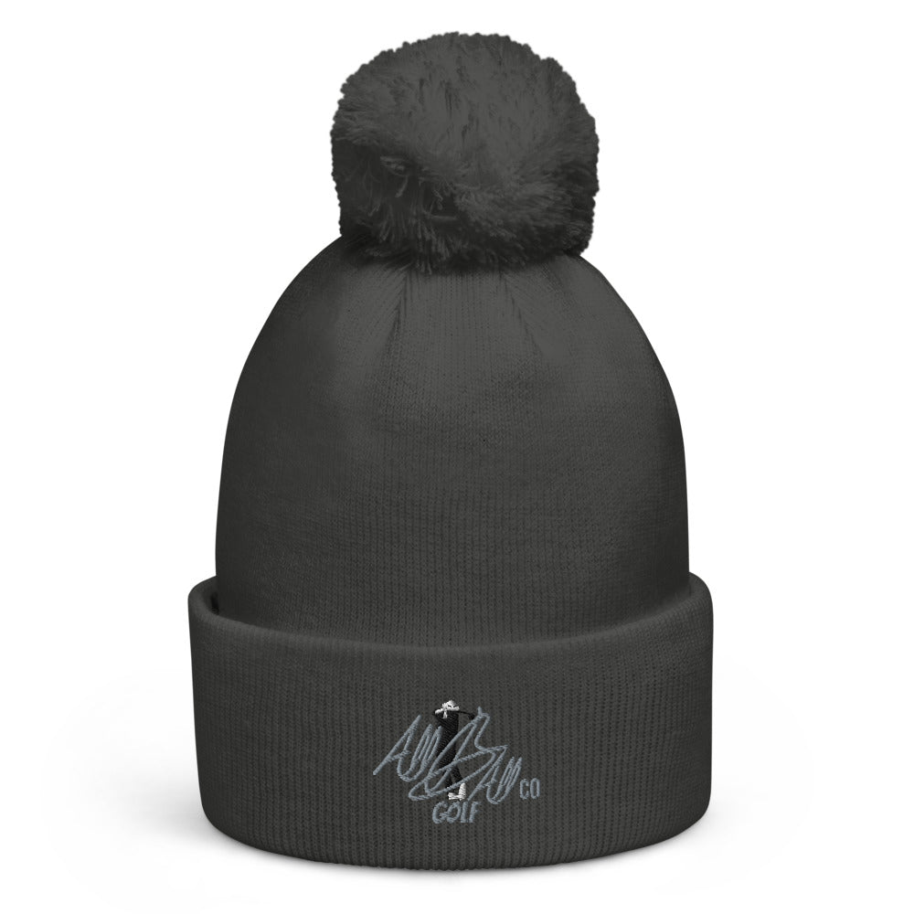abc golf guy pom beanie