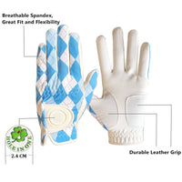 golf guy gloves - carolina sky