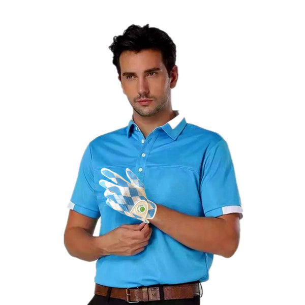 golf guy gloves - carolina sky