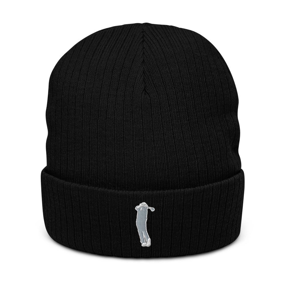 golf guy recycled beanie