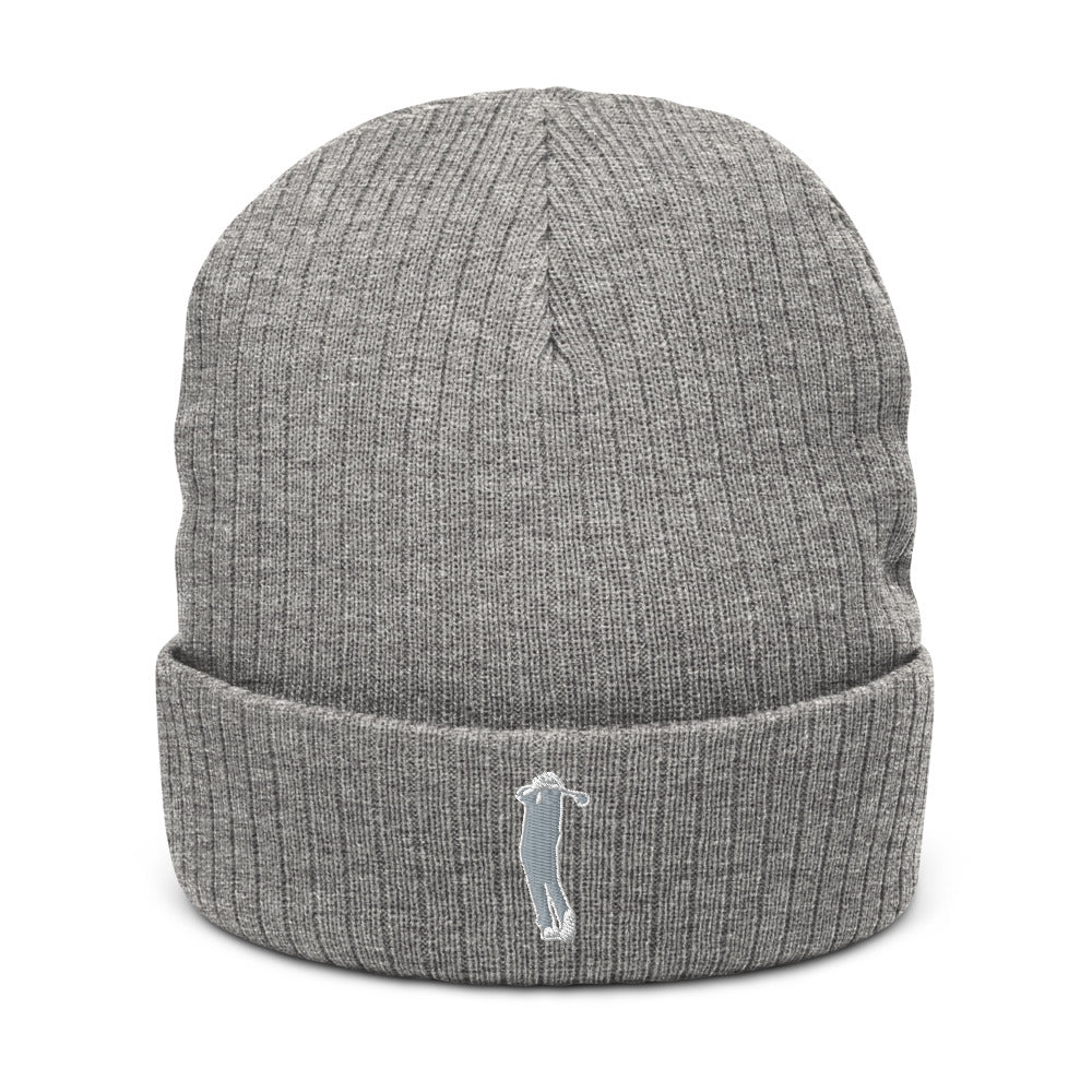 golf guy recycled beanie