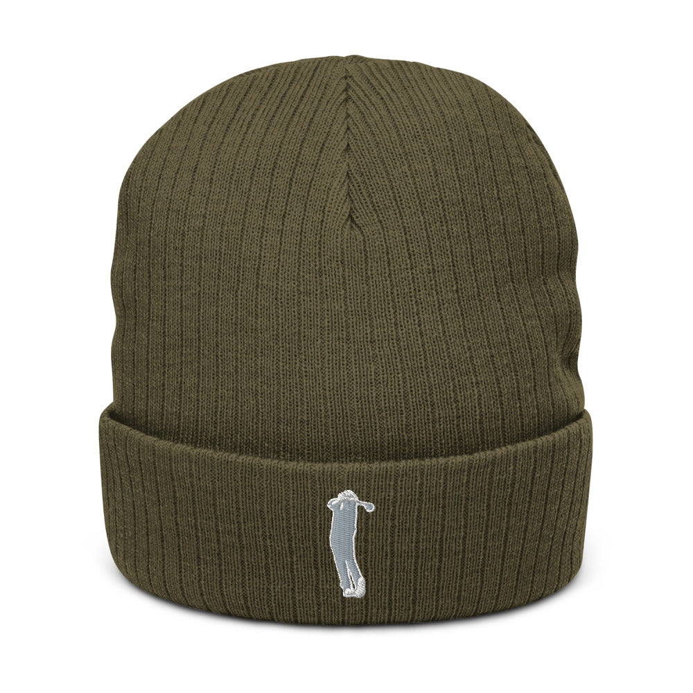 golf guy recycled beanie