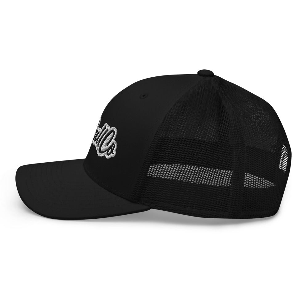 abc font trucker cap