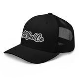 abc font trucker cap