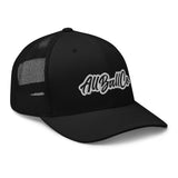abc font trucker cap