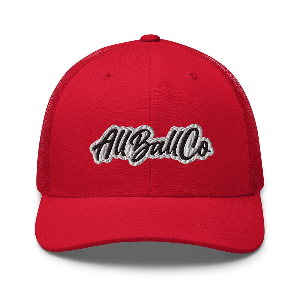 abc font trucker cap