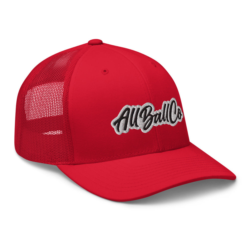 abc font trucker cap