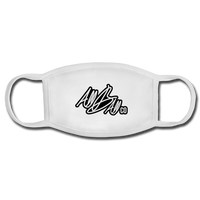 abc face mask - white/white