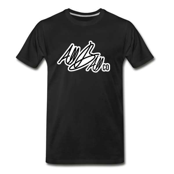 abc essential tee - black