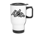 abc travel mug - white