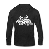 abc essentials hoodie tee - heather black