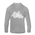 abc essentials hoodie tee - heather gray