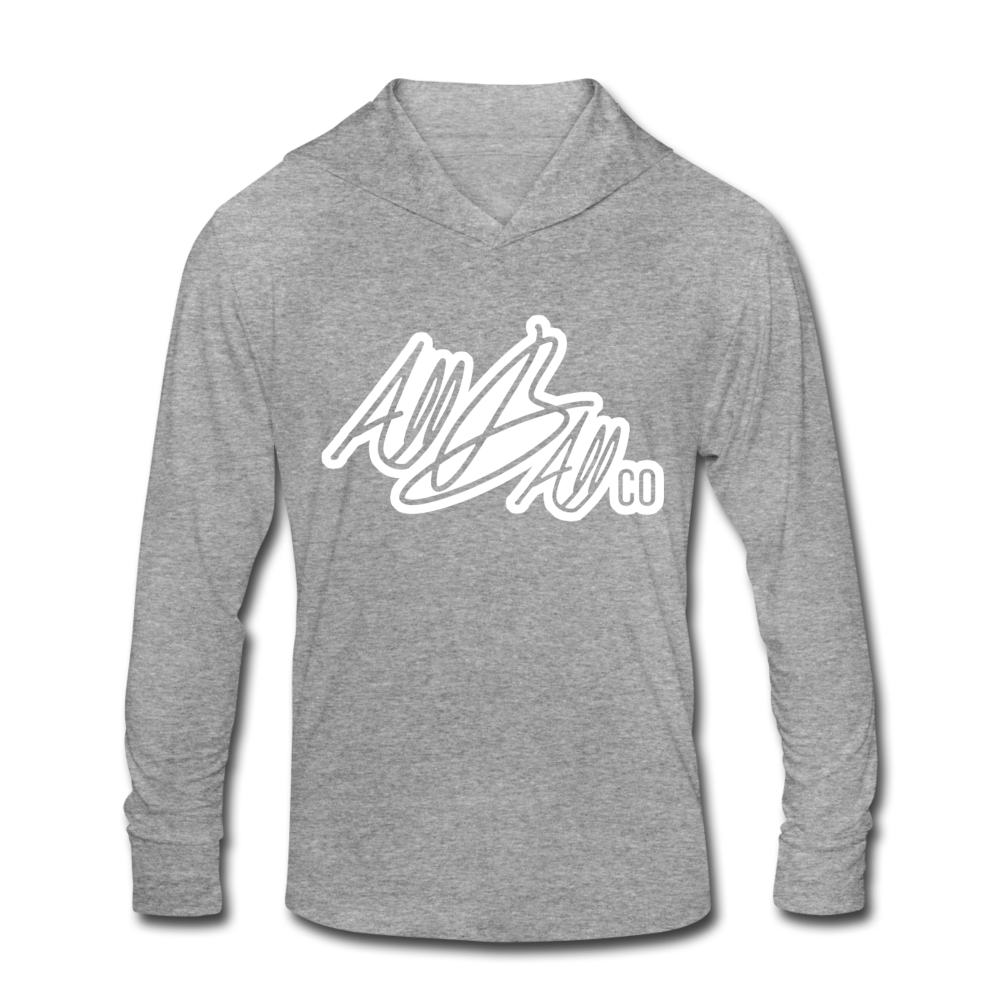 abc essentials hoodie tee - heather gray