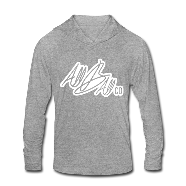 abc essentials hoodie tee - heather gray