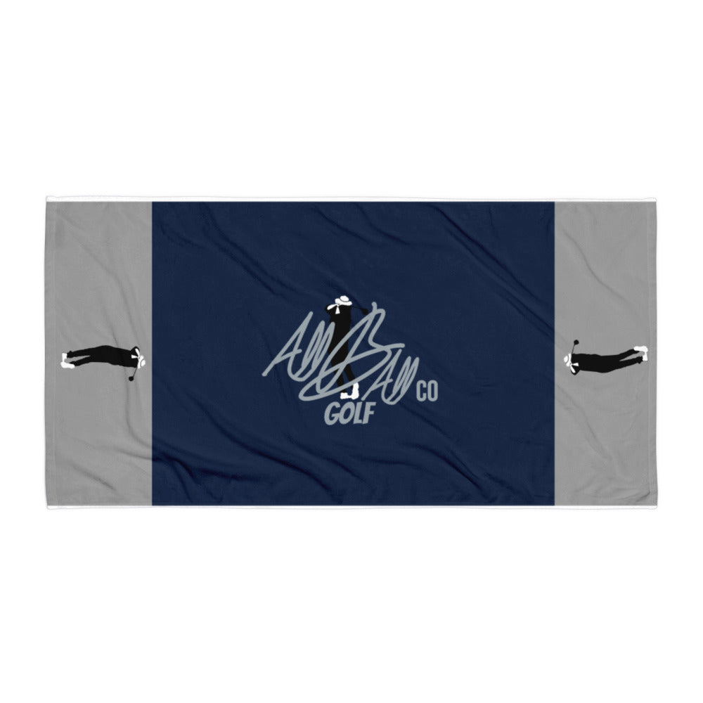 abc golf guy towel navy