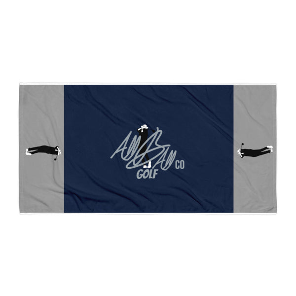 abc golf guy towel navy