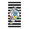 abc beach towel 'zeb'