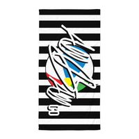 abc beach towel 'zeb'