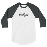 golf guy raglan tee